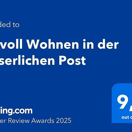 Stilvoll Wohnen In Der Kaiserlichen Post Westerstede Extérieur photo